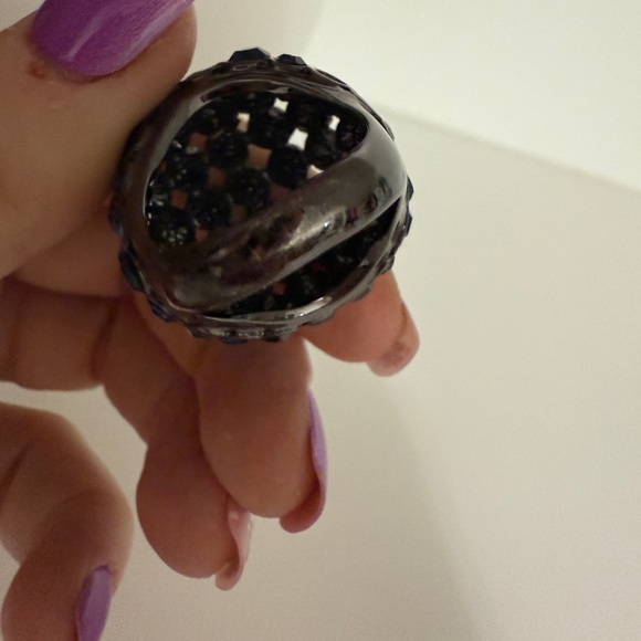 RACHEL Rachel Roy Blue Statement Ring - Picture 3 of 4